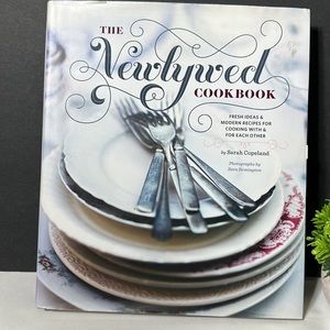 The Newlywed Cookbook & Mr. & Mrs Ring Dish